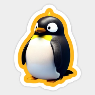 Chunky penguin Sticker